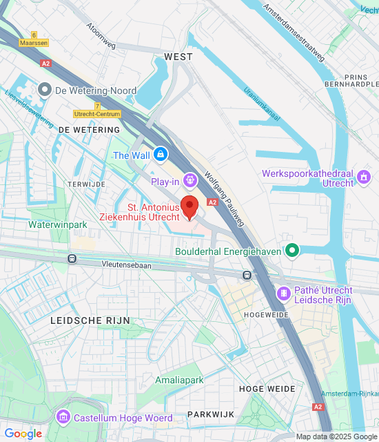 Google maps afbeelding voor Huisartsenspoedpost Noordwest-Utrecht