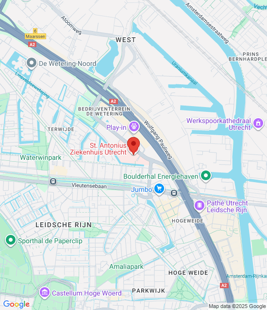 Google maps afbeelding voor Huisartsenspoedpost Noordwest-Utrecht