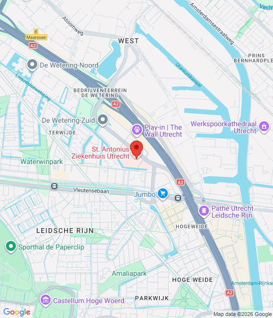 Google maps afbeelding voor Huisartsenspoedpost Noordwest-Utrecht