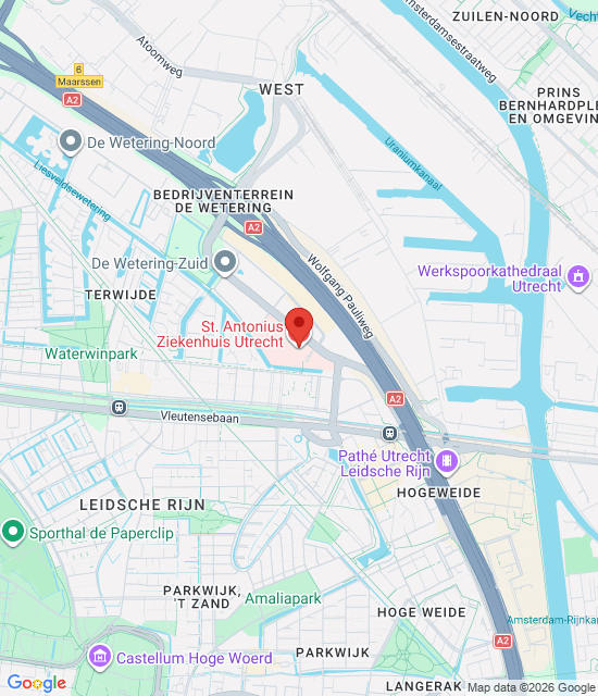 Google maps afbeelding voor Huisartsenspoedpost Noordwest-Utrecht