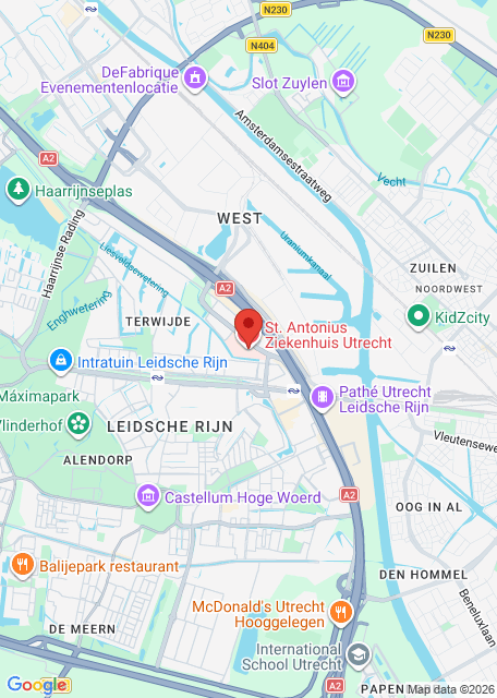 Google maps afbeelding voor Huisartsenspoedpost Noordwest-Utrecht
